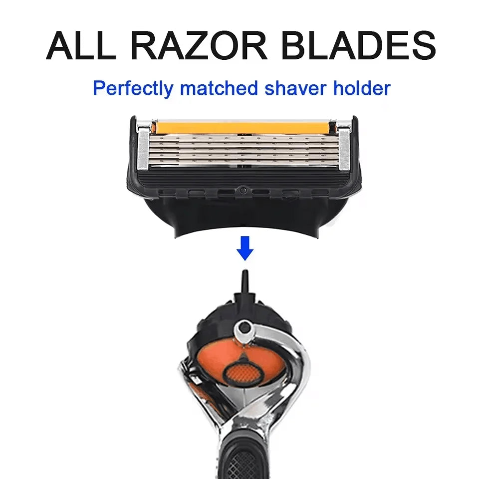 Five Layer Blade Manual Razor Blade