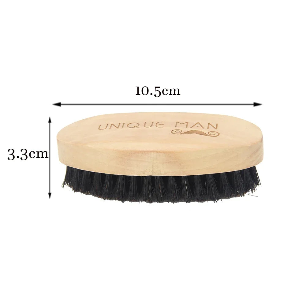 Wooden Hair Beard Brush