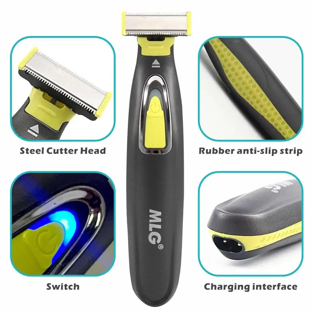 Washable Rechargeable Electric Shaver