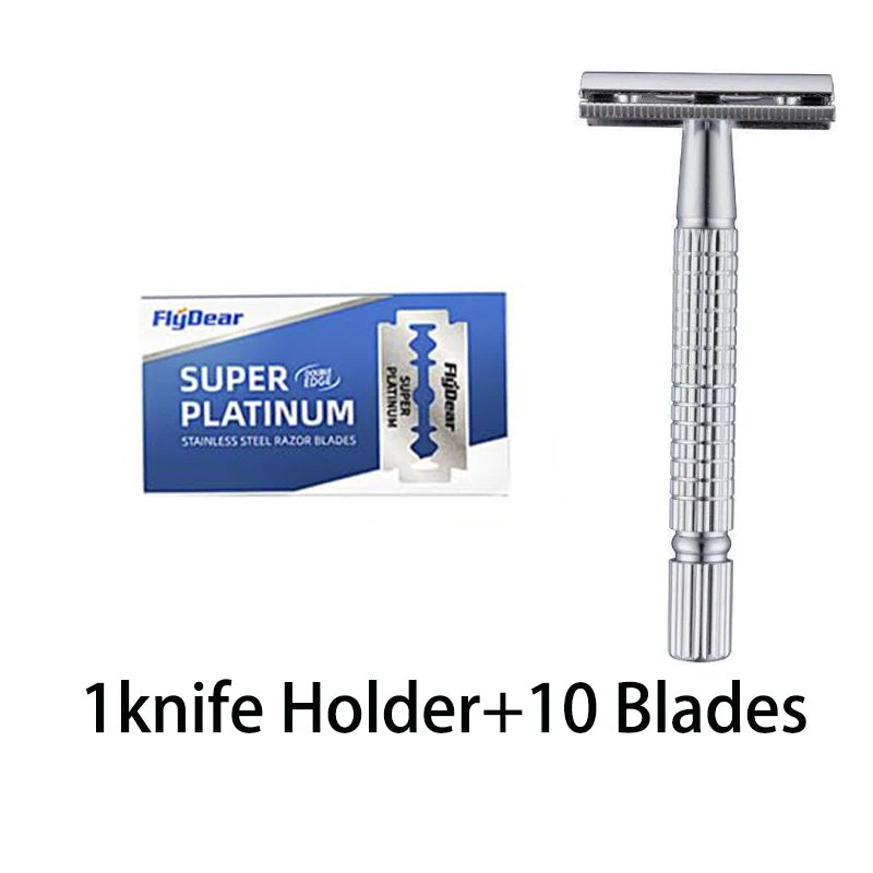 Stainless steel double-blade Razor