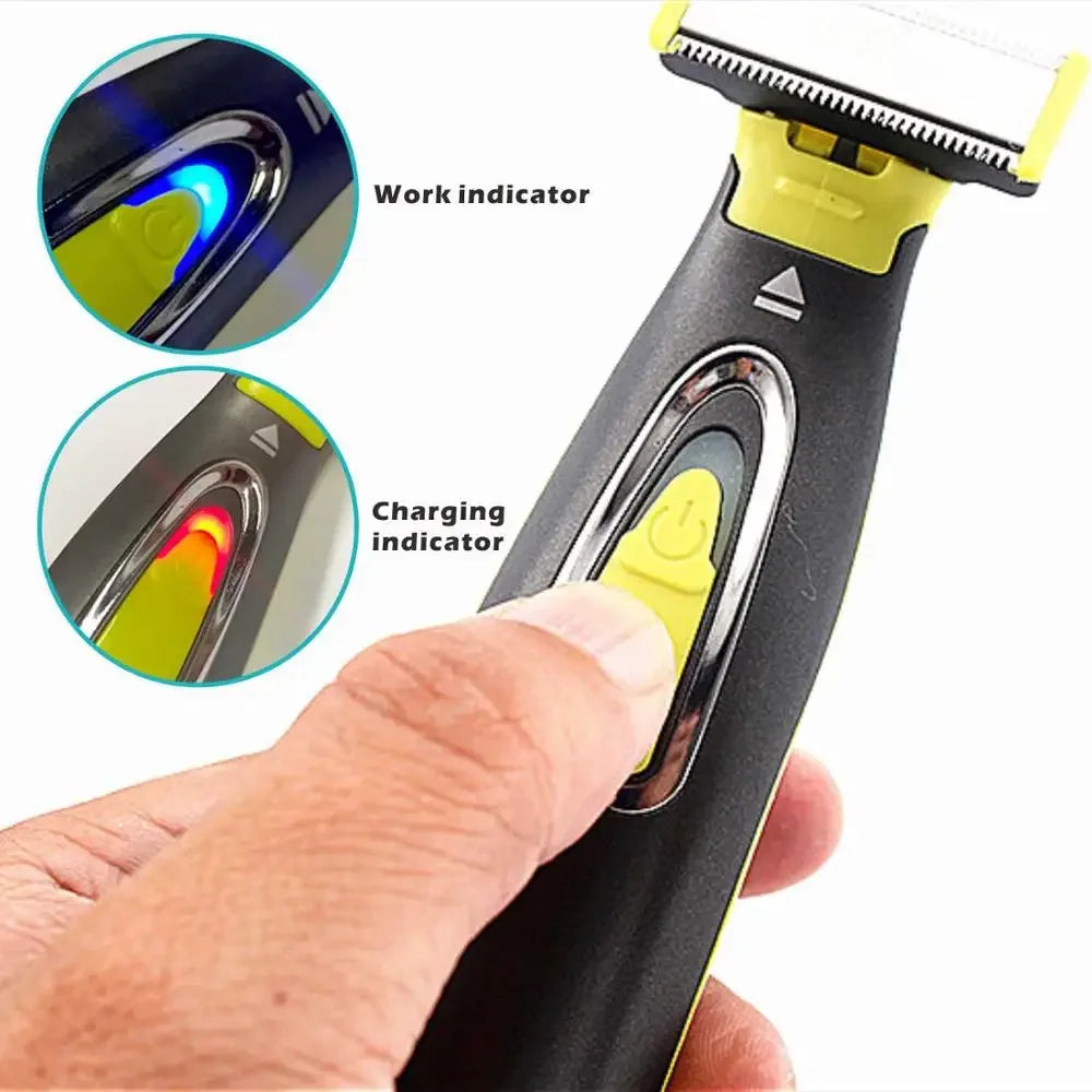 Washable Rechargeable Electric Shaver