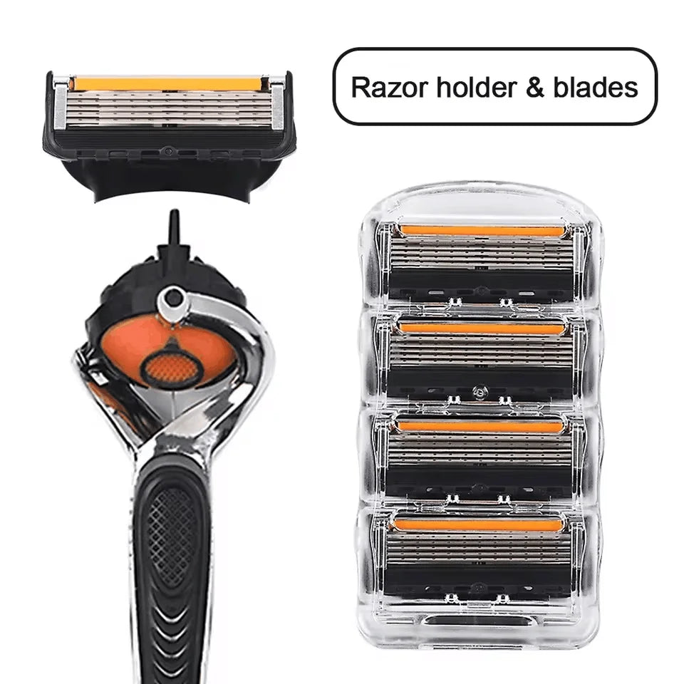 Five Layer Blade Manual Razor Blade