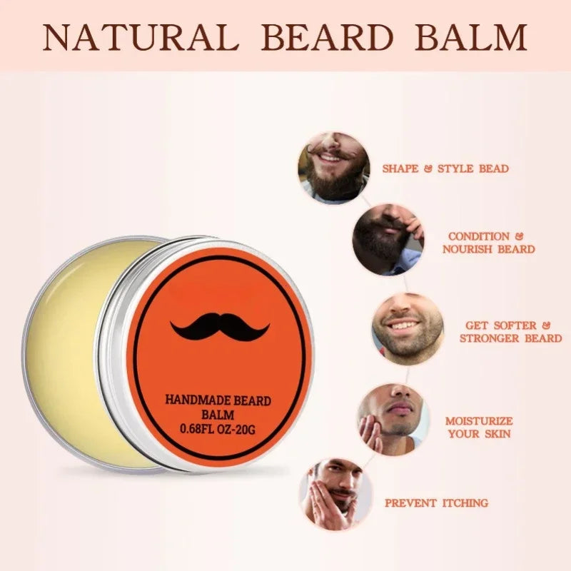 Natural Beard Balm Wax