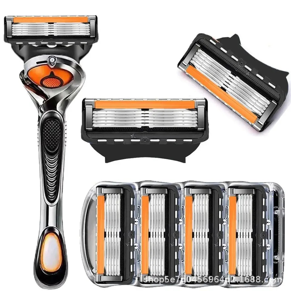 Five Layer Blade Manual Razor Blade