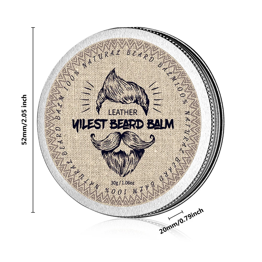 Natural Moisturizing Beard Balm Wax