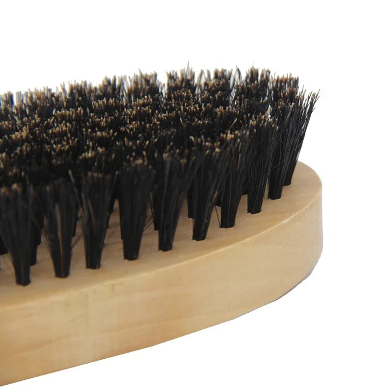 Wooden Hair Beard Brush