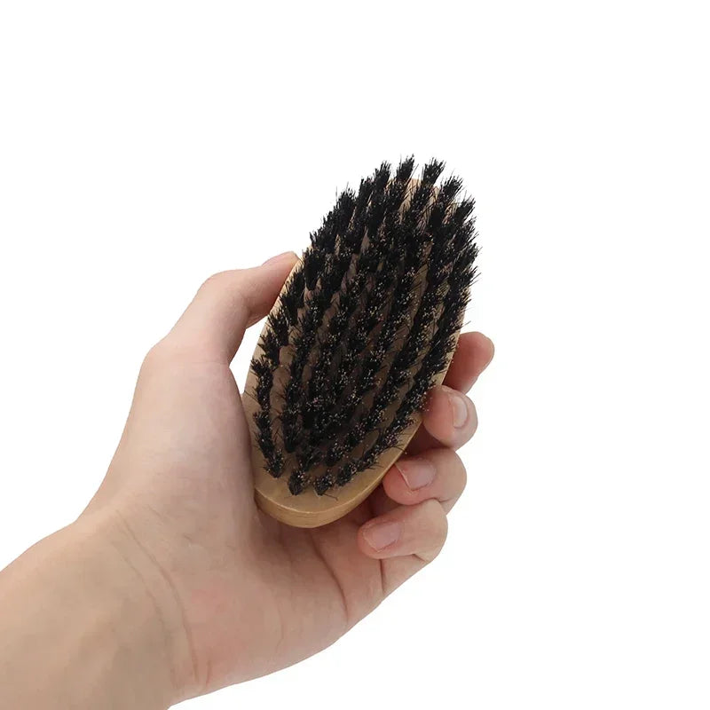 Wooden Hair Beard Brush