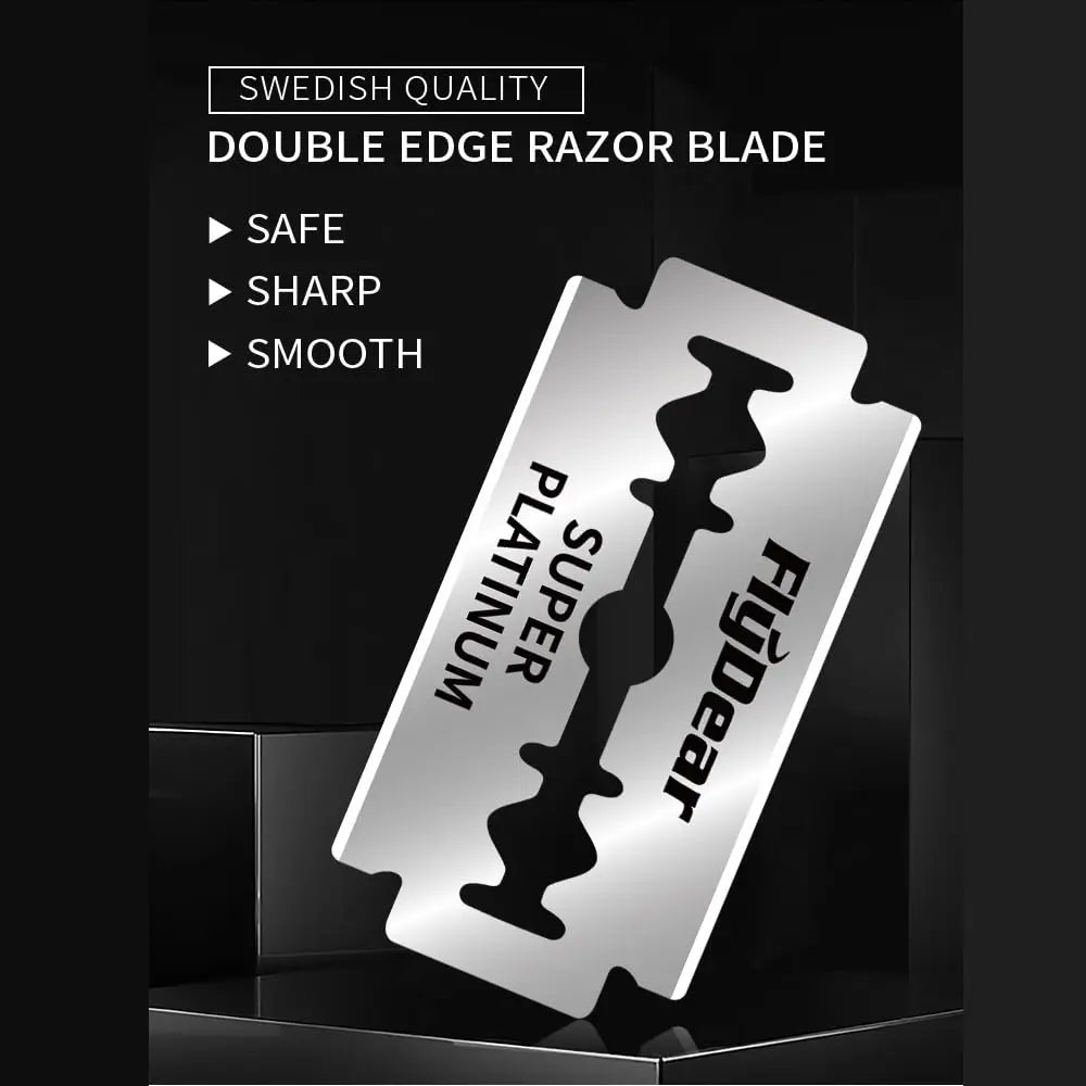 Stainless steel double-blade Razor