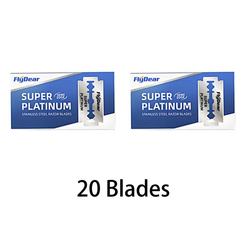 Stainless steel double-blade Razor