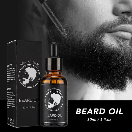 Natural Organic Men Beard Growth Oil