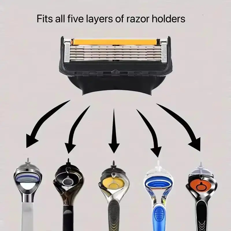 Five Layer Blade Manual Razor Blade