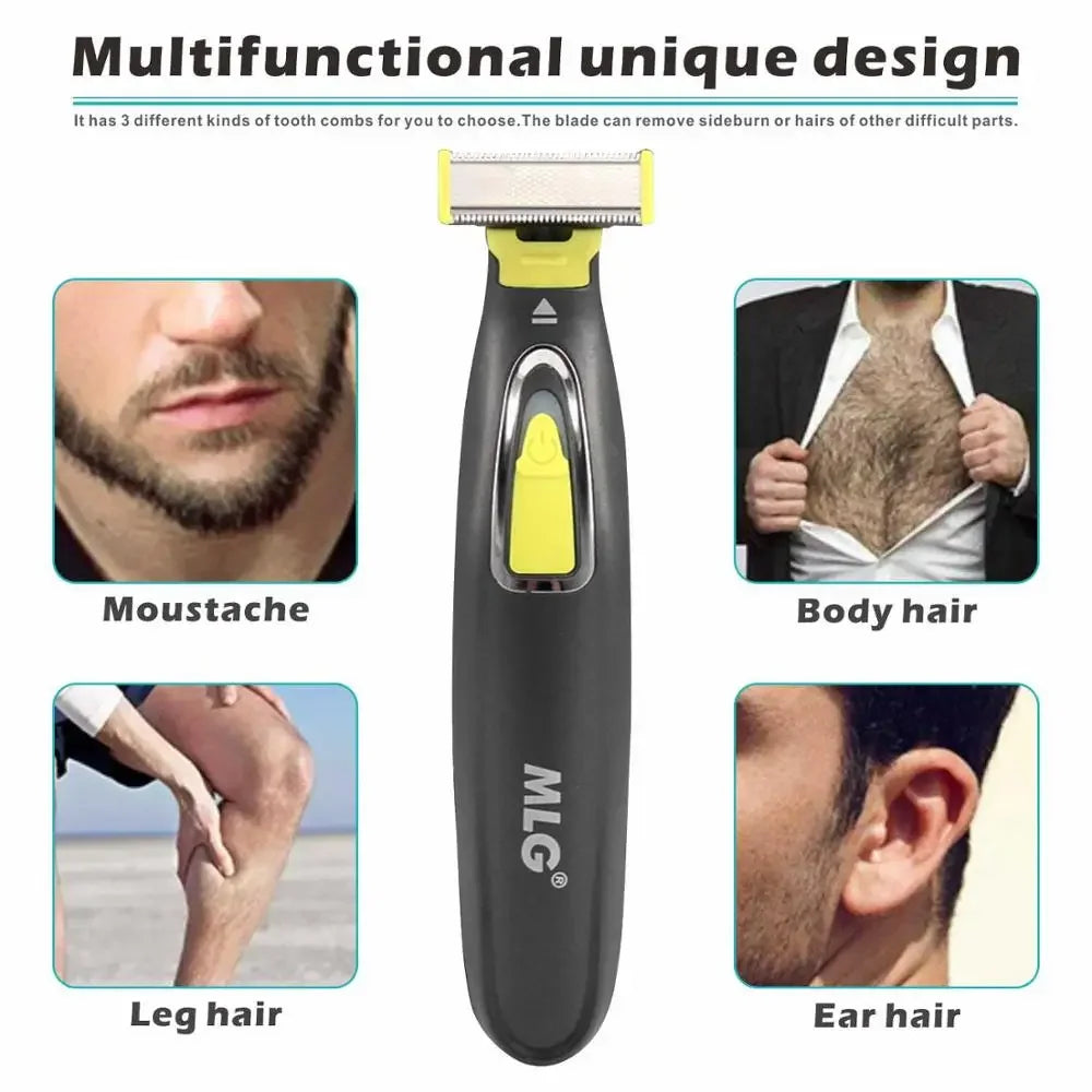 Washable Rechargeable Electric Shaver