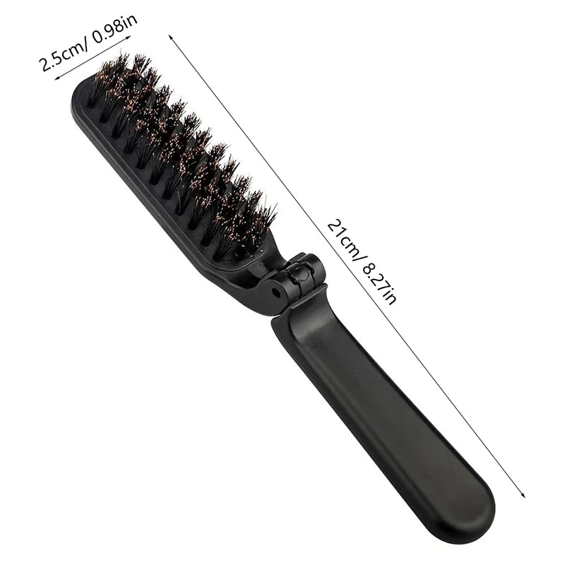 1PCS Soft Boar Bristle Beard Brush